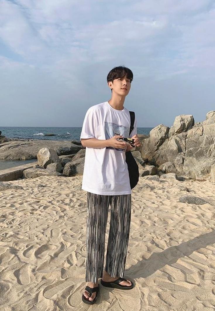 Pleated Wideleg Casual Pants Summer Breeze