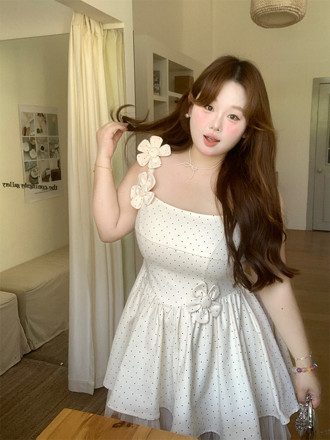 Polka Dot Short Dress