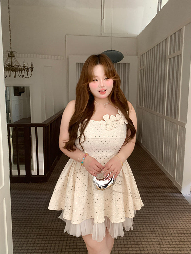 Polka Dot Short Dress