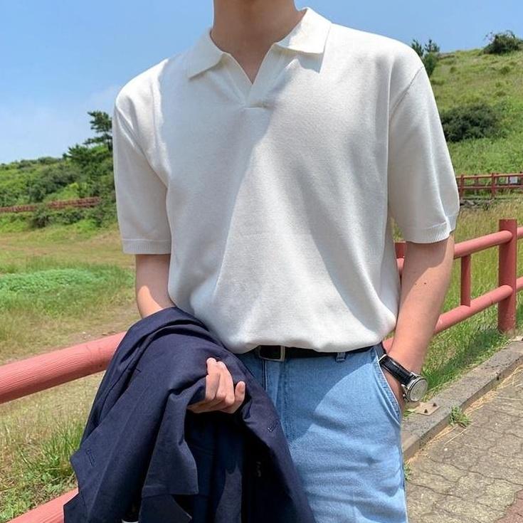 Polo Short Sleeve Knit Shirt