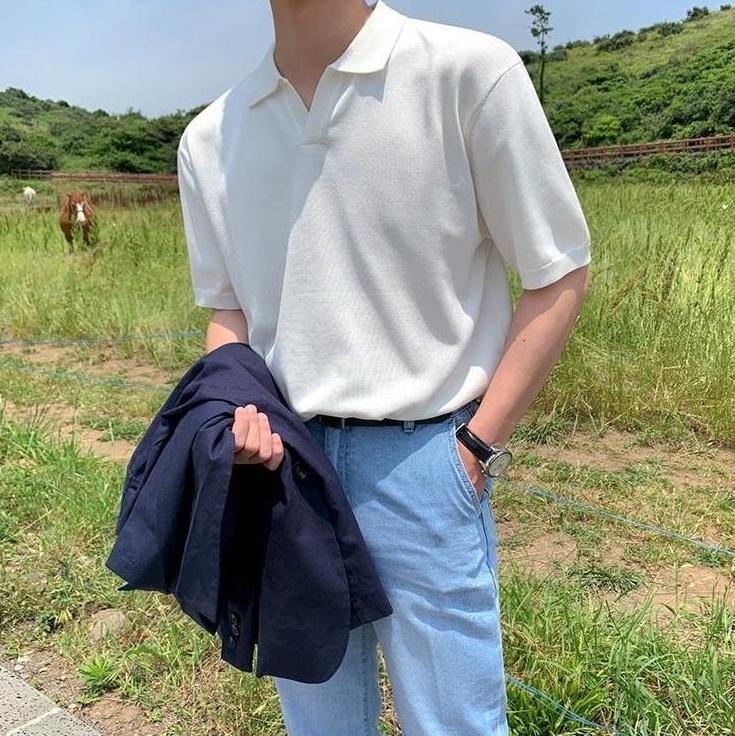 Polo Short Sleeve Knit Shirt