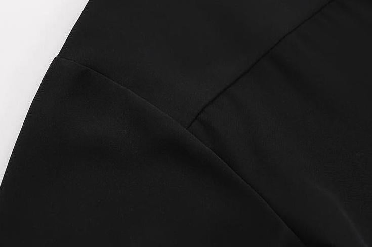 Premium Black Wrinklefree Oversized Shirt