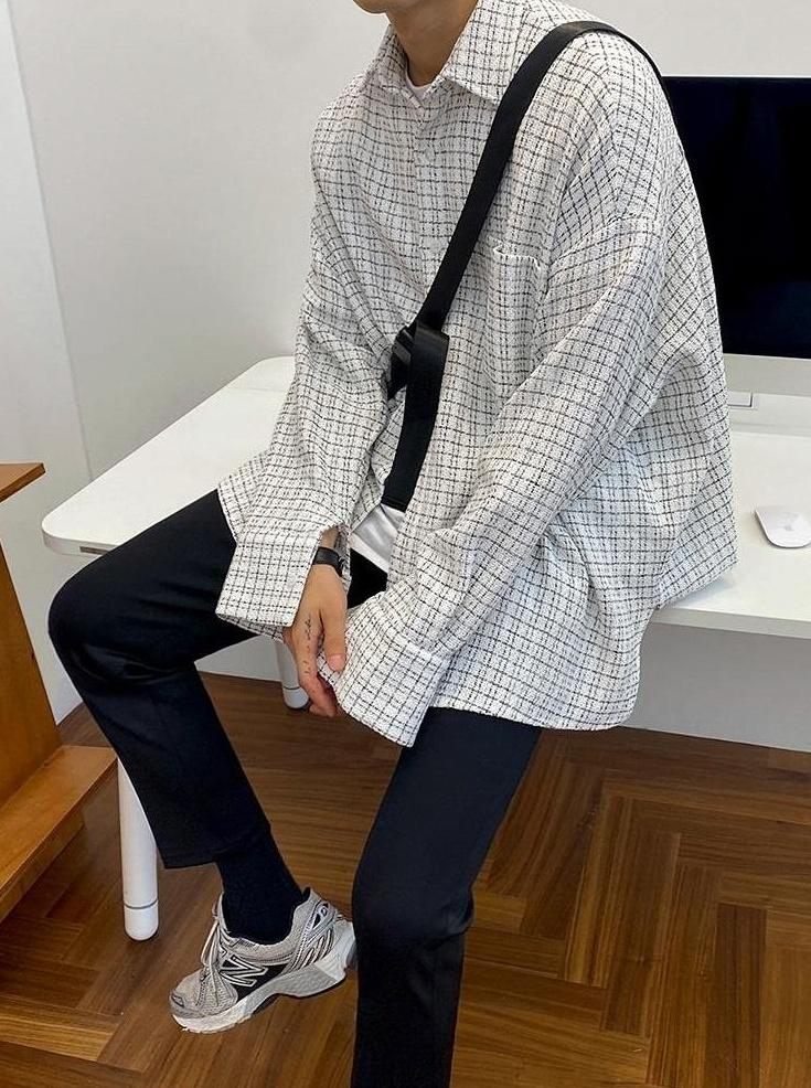 Premium Checkered Casual Long Sleeve Shirt