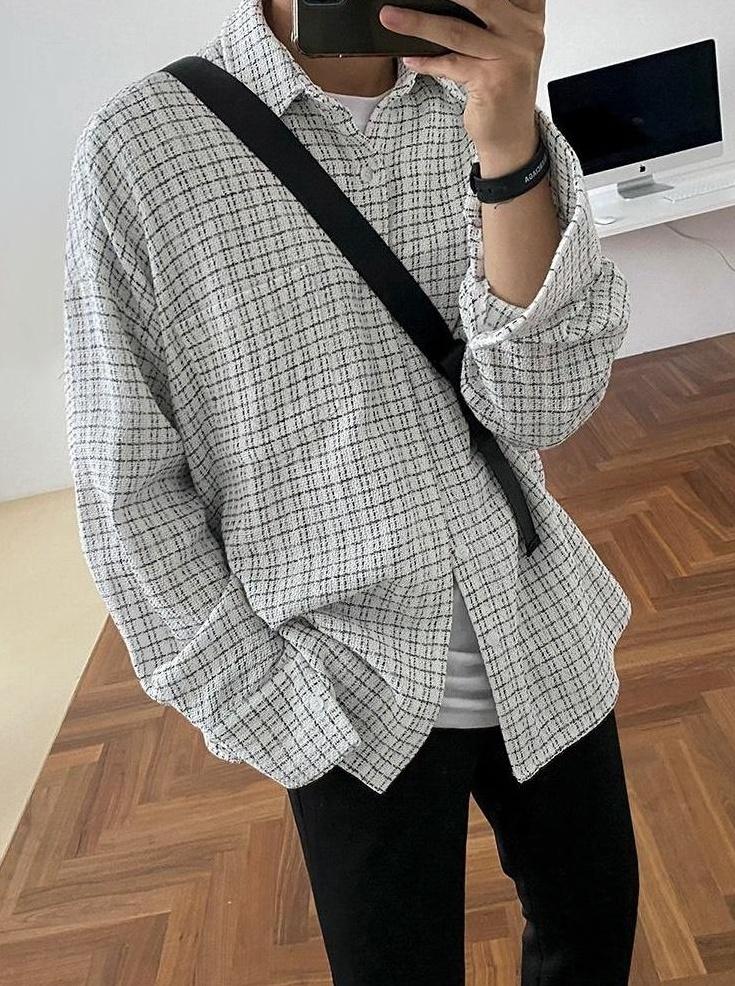 Premium Checkered Casual Long Sleeve Shirt