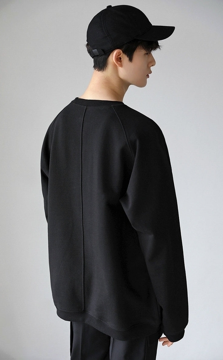 Premium Crewneck Sweatshirt Casual Loose Fit