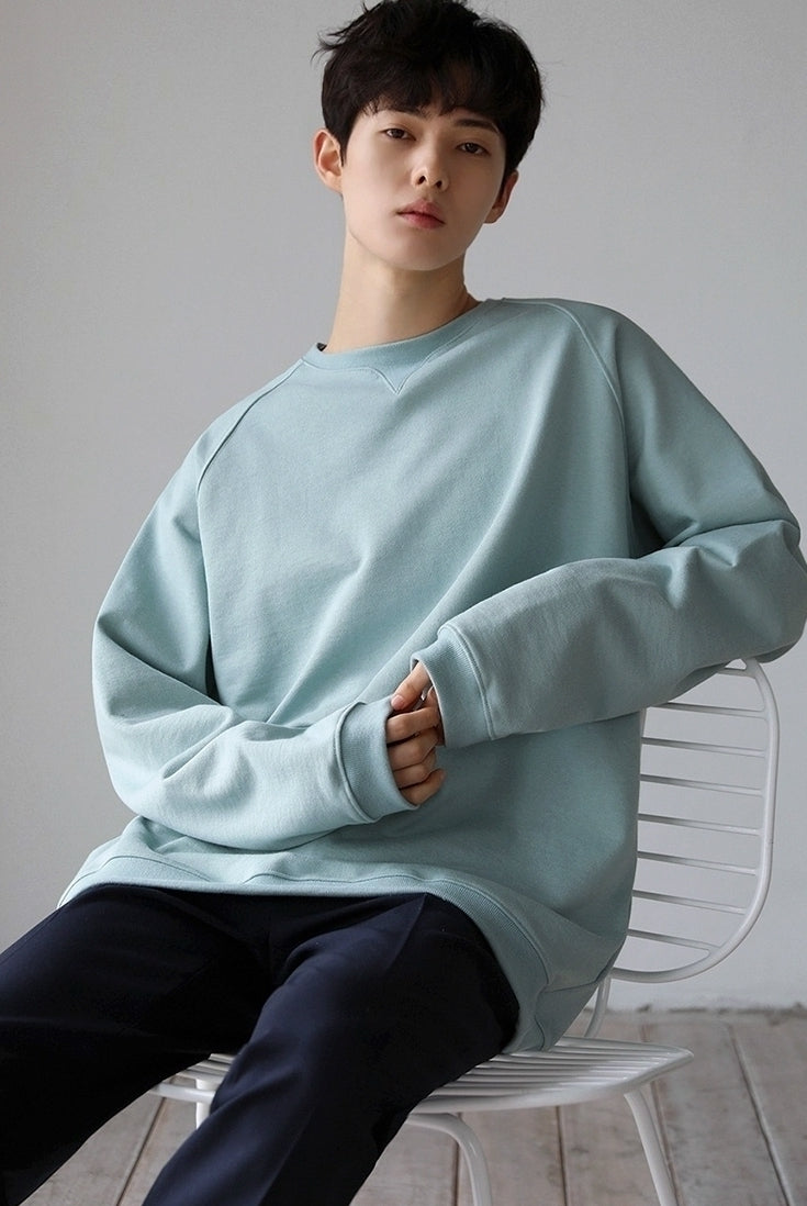 Premium Crewneck Sweatshirt Casual Loose Fit