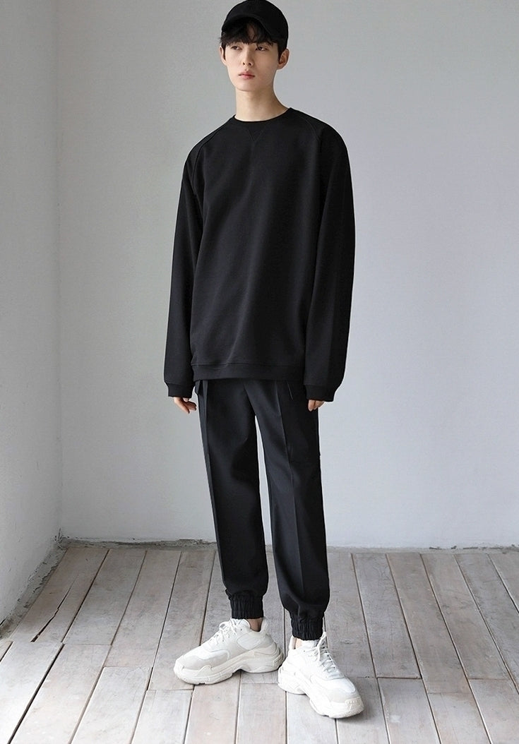 Premium Crewneck Sweatshirt Casual Loose Fit