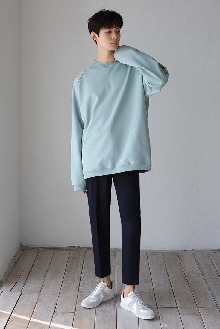 Premium Crewneck Sweatshirt Casual Loose Fit