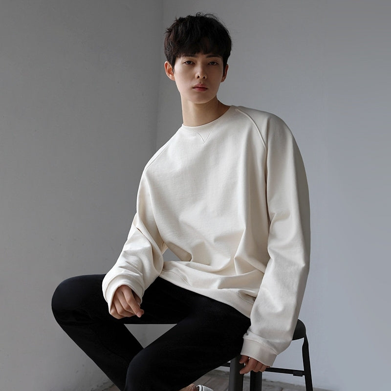 Premium Crewneck Sweatshirt Casual Loose Fit