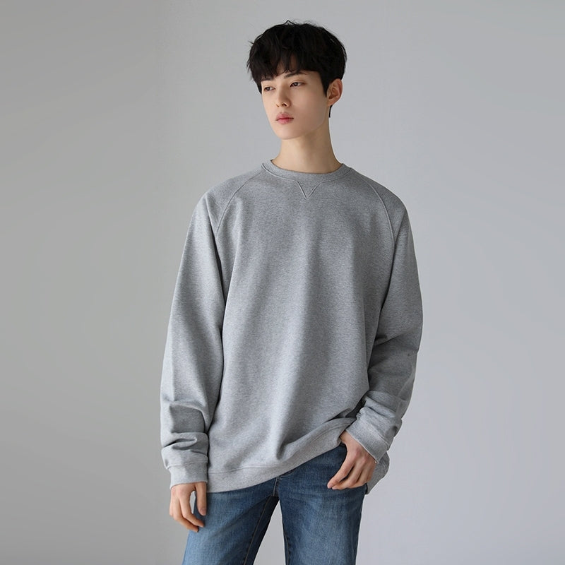Premium Crewneck Sweatshirt Casual Loose Fit