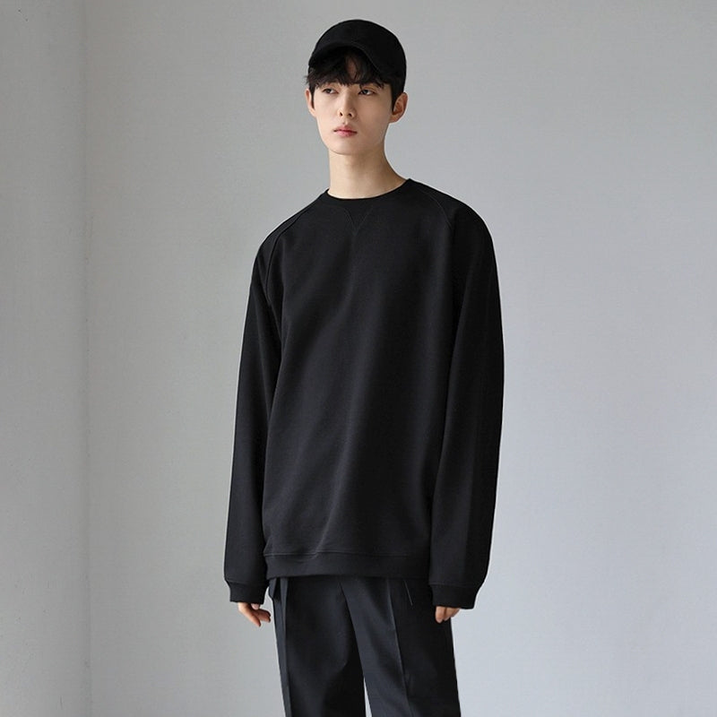Premium Crewneck Sweatshirt Casual Loose Fit