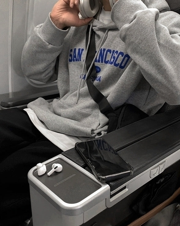Premium Letter Print Hoodie