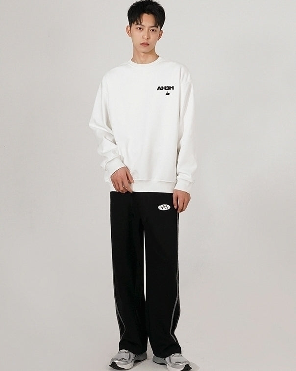 Premium Letter Print Sweatshirt