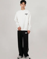 Premium Letter Print Sweatshirt