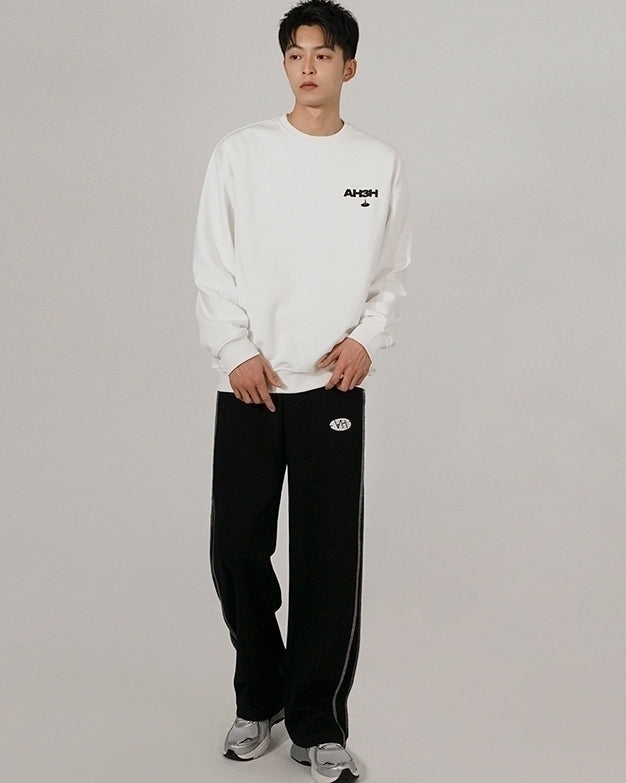 Premium Letter Print Sweatshirt