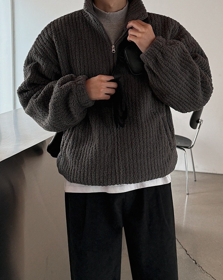 Premium Fleece Warm Oversized Jacket
