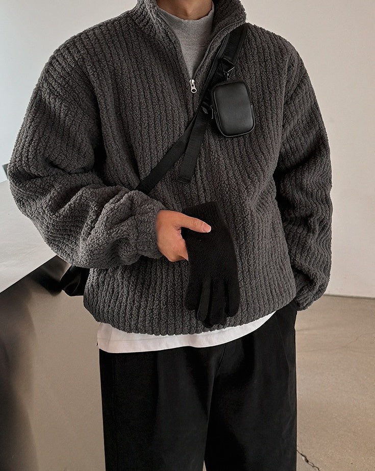 Premium Fleece Warm Oversized Jacket