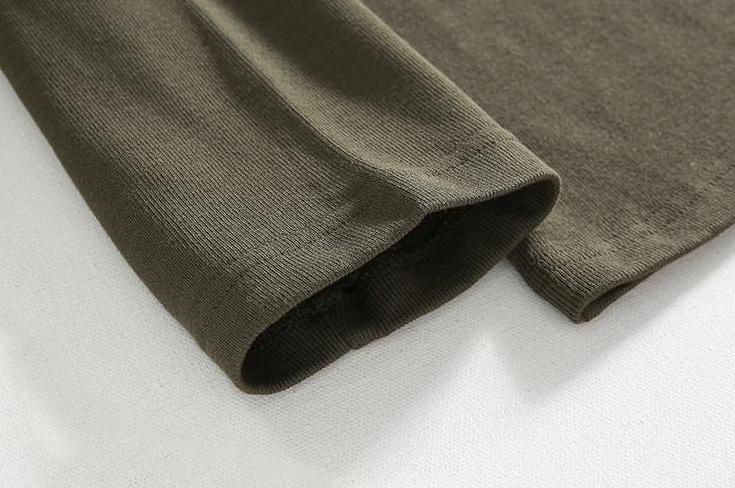 Premium Loose Fit Long Sleeve Henley Shirt