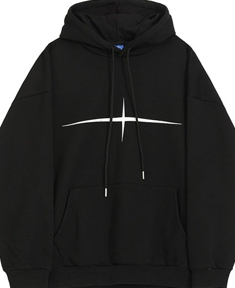 Premium Printed Hoodie Korean Style Pullover