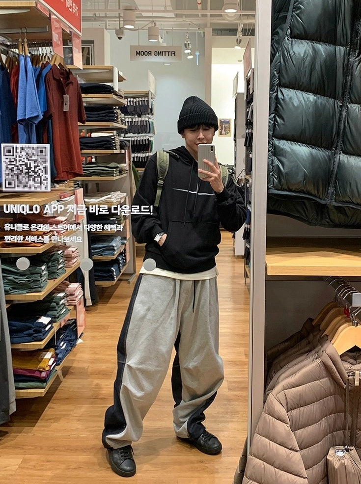 Premium Printed Hoodie Korean Style Pullover