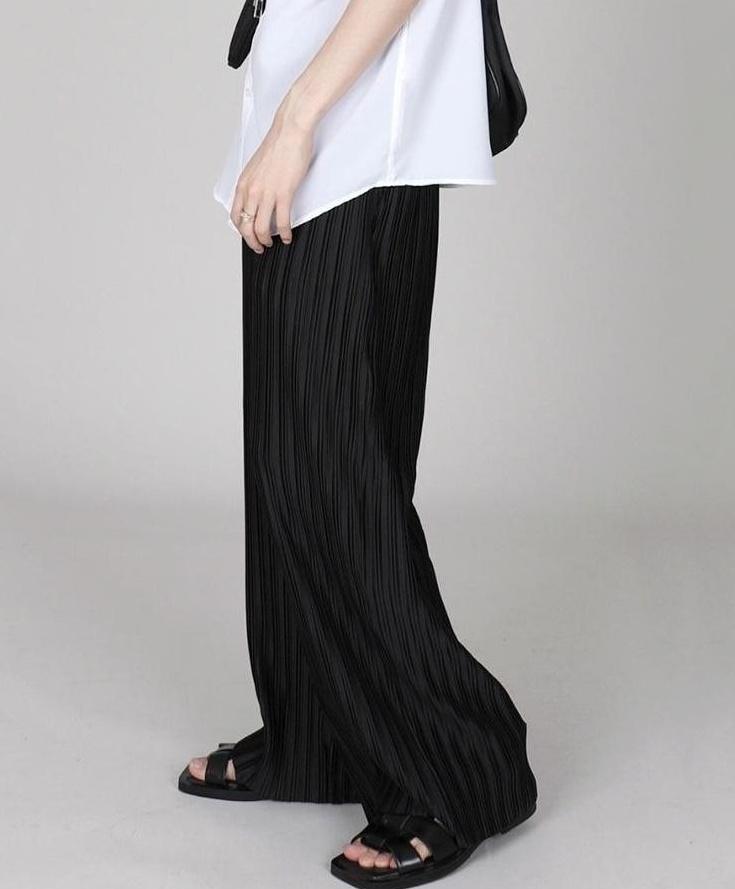 Premium Relaxed Fit Wide Leg Trousers