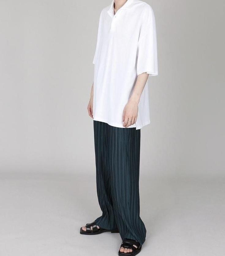 Premium Relaxed Fit Wide Leg Trousers