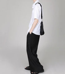 Premium Relaxed Fit Wide Leg Trousers