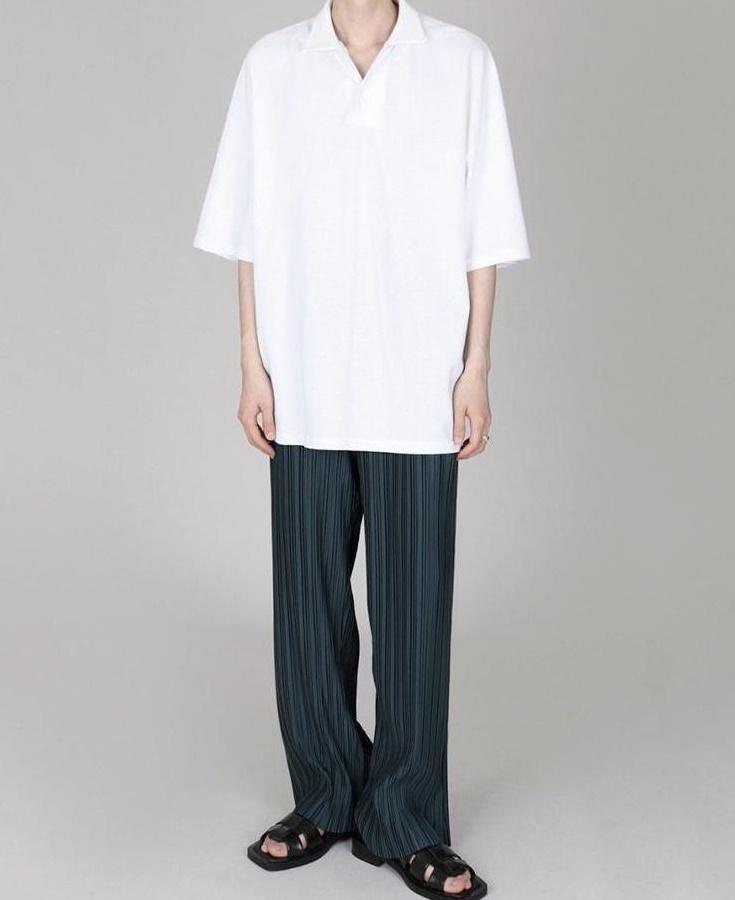 Premium Relaxed Fit Wide Leg Trousers