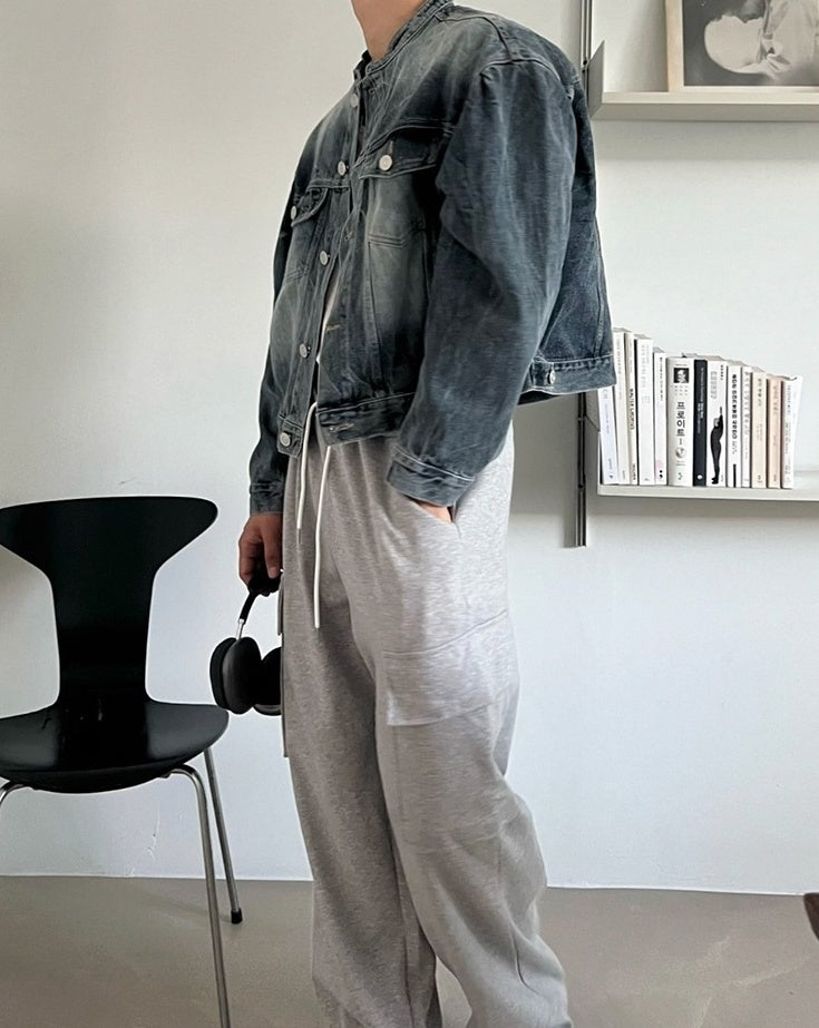 Premium Short Denim Jacket Trendy Style