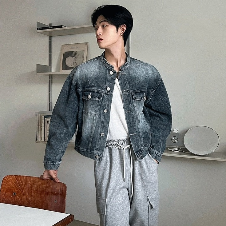 Premium Short Denim Jacket Trendy Style