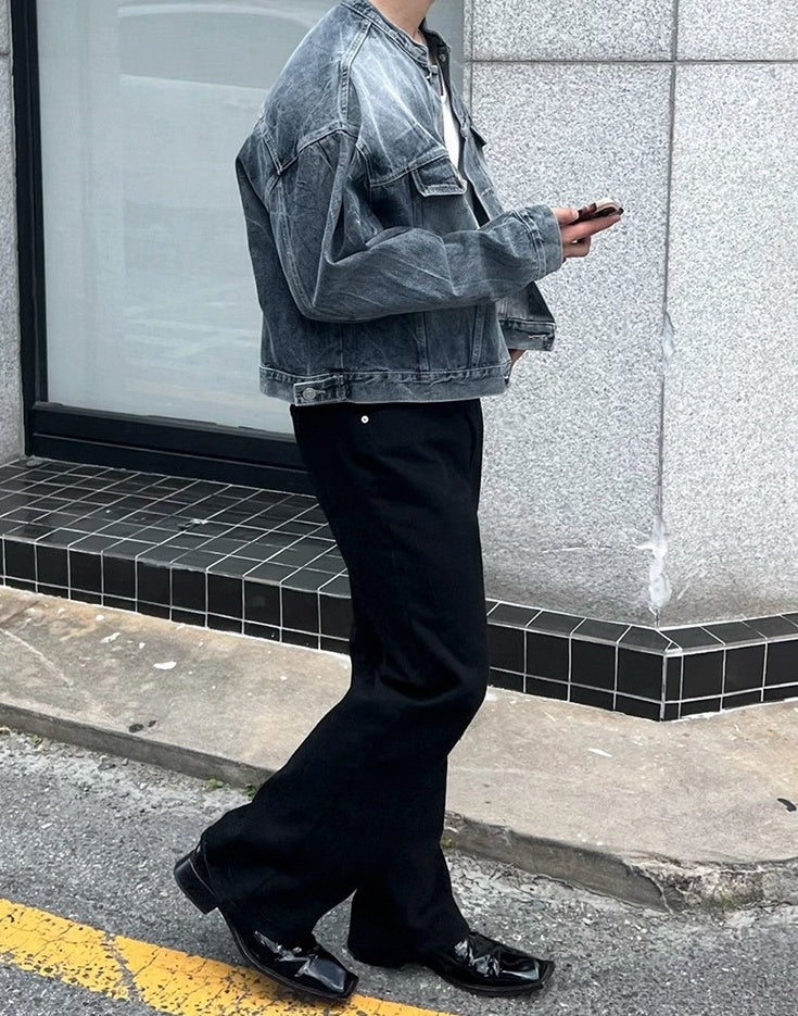 Premium Short Denim Jacket Trendy Style