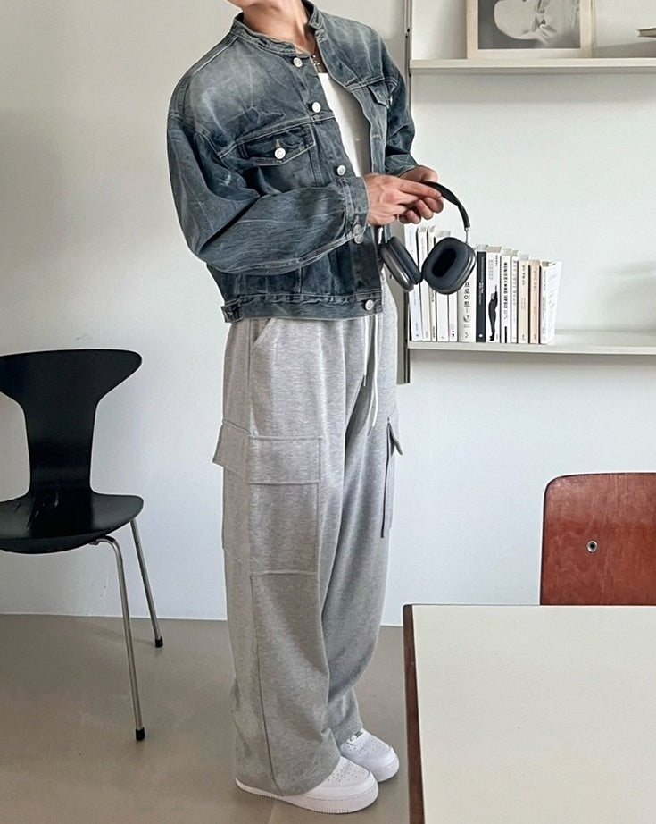 Premium Short Denim Jacket Trendy Style
