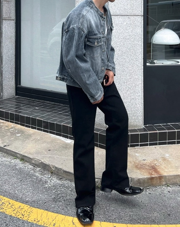 Premium Short Denim Jacket Trendy Style