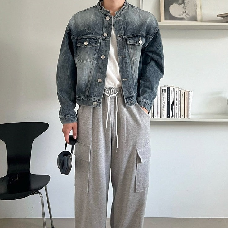 Premium Short Denim Jacket Trendy Style