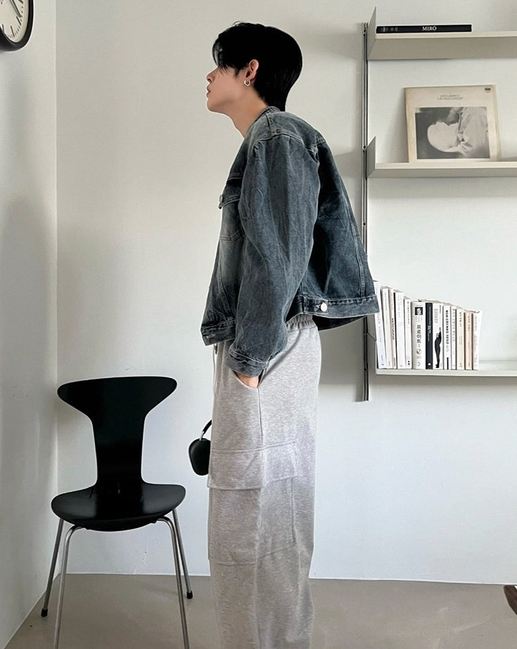 Premium Short Denim Jacket Trendy Style