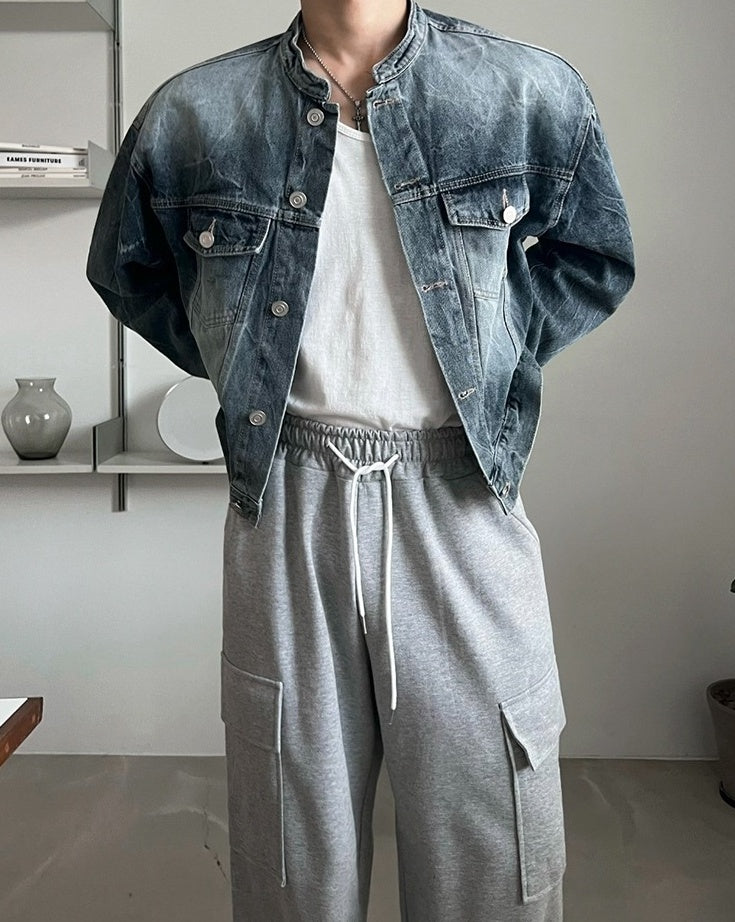 Premium Short Denim Jacket Trendy Style