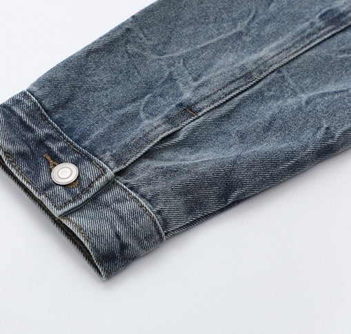 Premium Short Denim Jacket Trendy Style