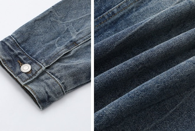 Premium Short Denim Jacket Trendy Style