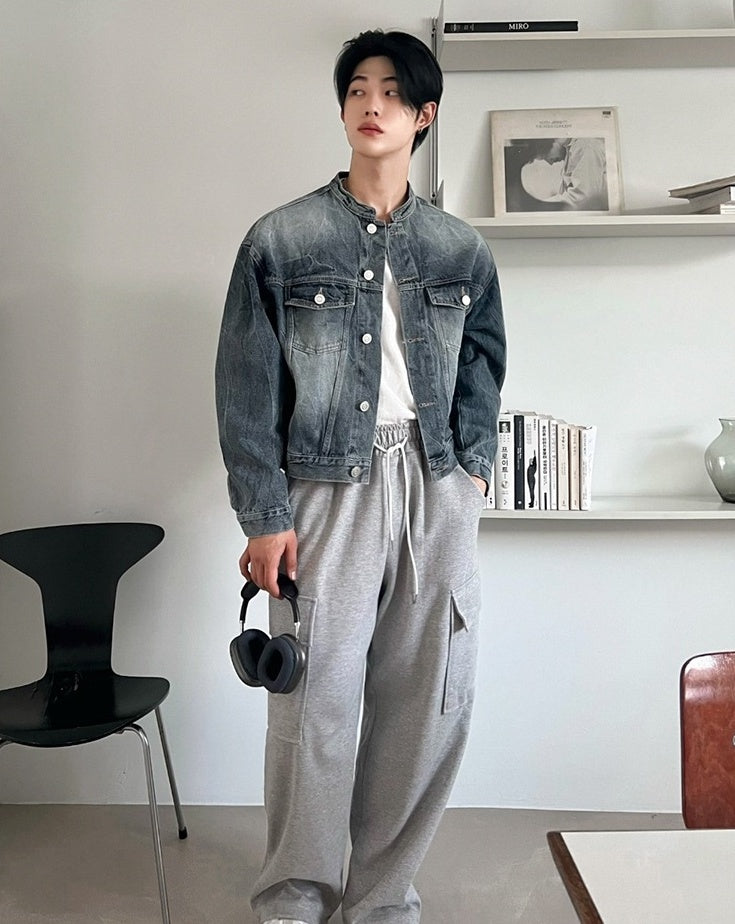 Premium Short Denim Jacket Trendy Style