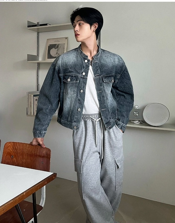 Premium Short Denim Jacket Trendy Style