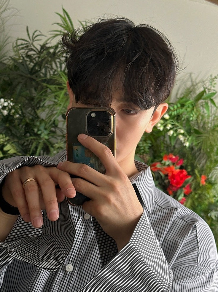 Premium Striped Casual Long Sleeve Shirt