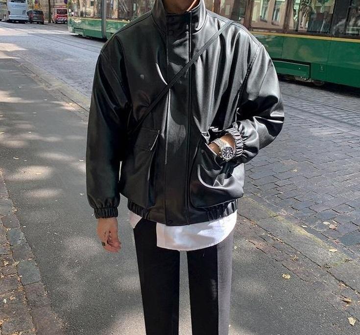 Premium Trendy PU Leather Biker Jacket