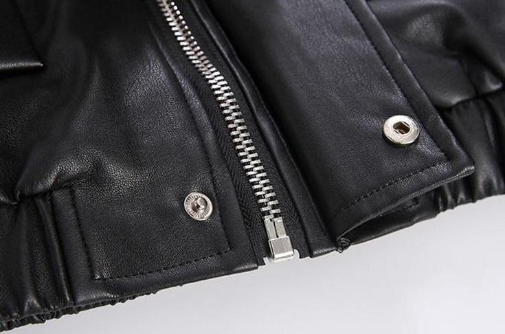 Premium Trendy PU Leather Biker Jacket