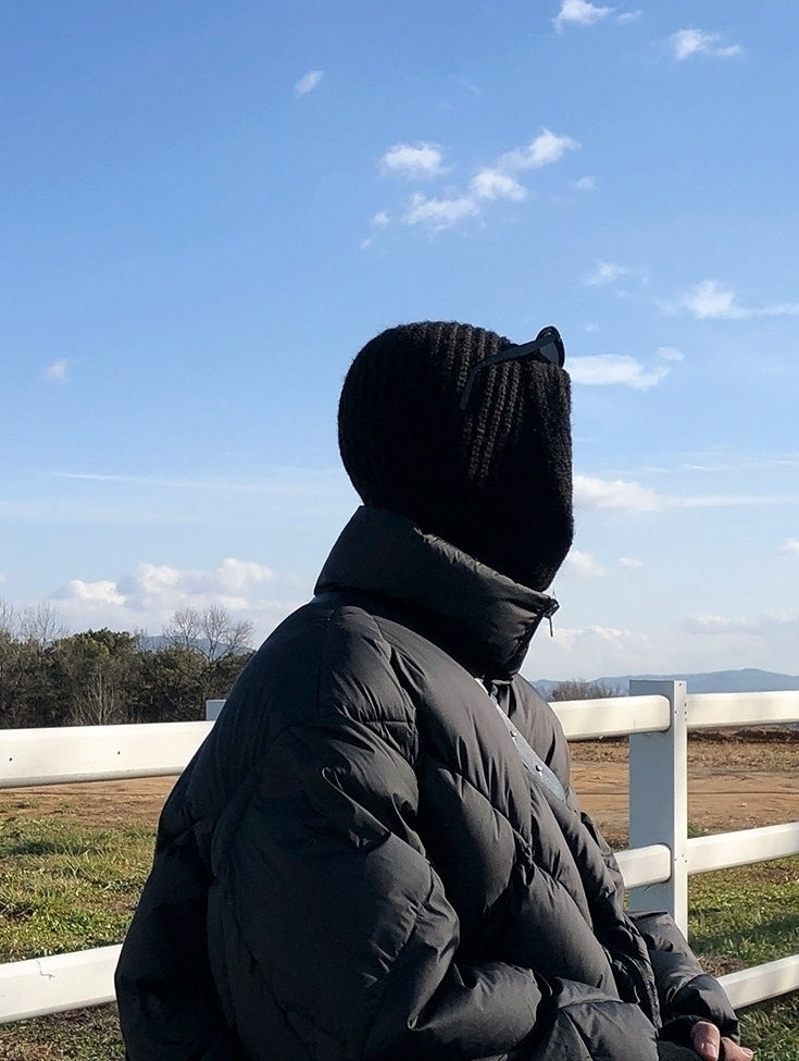 Quilted Stand Collar Winter Jacket