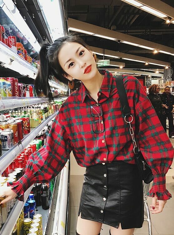 Red Plaid Shirt