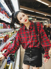 Red Plaid Shirt