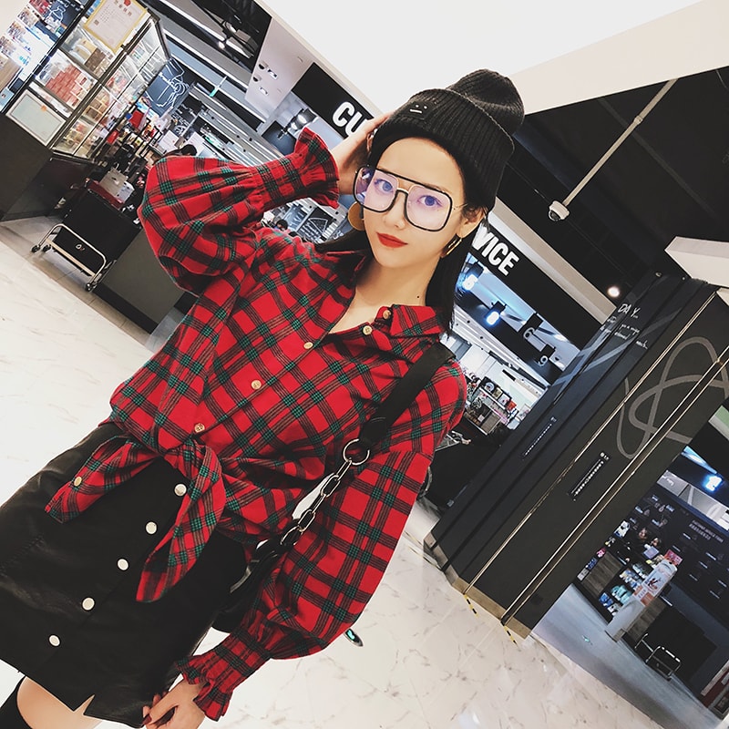 Red Plaid Shirt