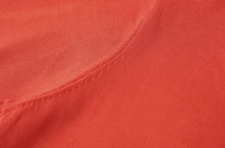 Red Front Lace Button-Down Cardigan