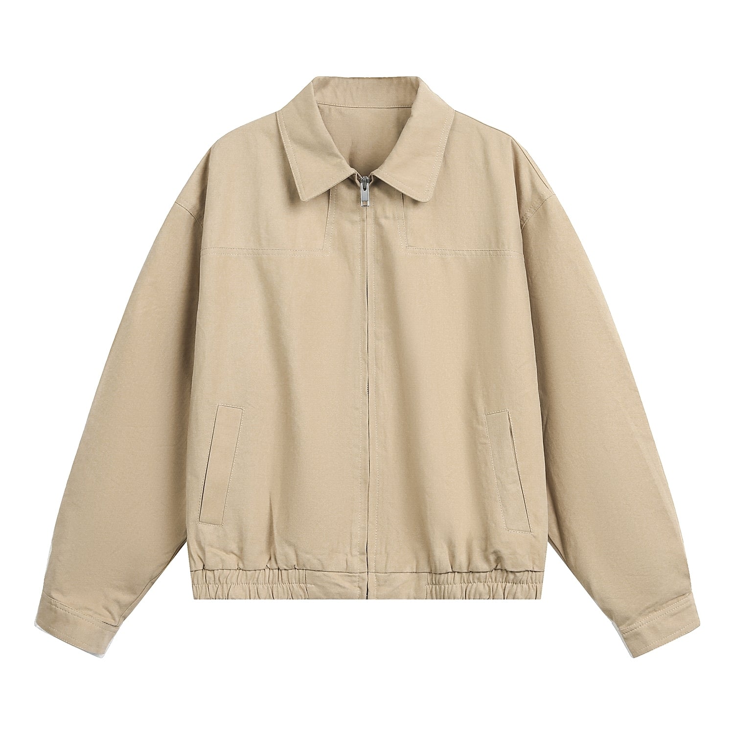 Red Short Casual Chic Workwear Jacket