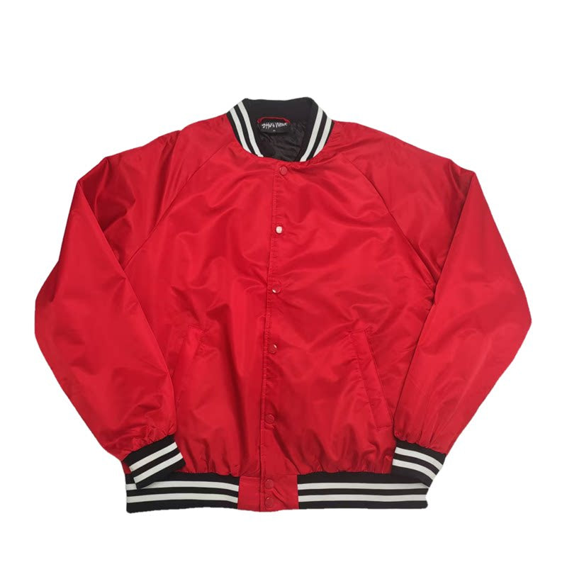 Red Vintage Varsity Jacket